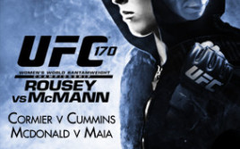 UFC 170, взвешивание: Роузи — Макманн, Кормье — Камминс (+ медиа)