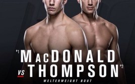 Рори Макдональд и Стивен Томпсон подерутся на UFC Fight Night 89