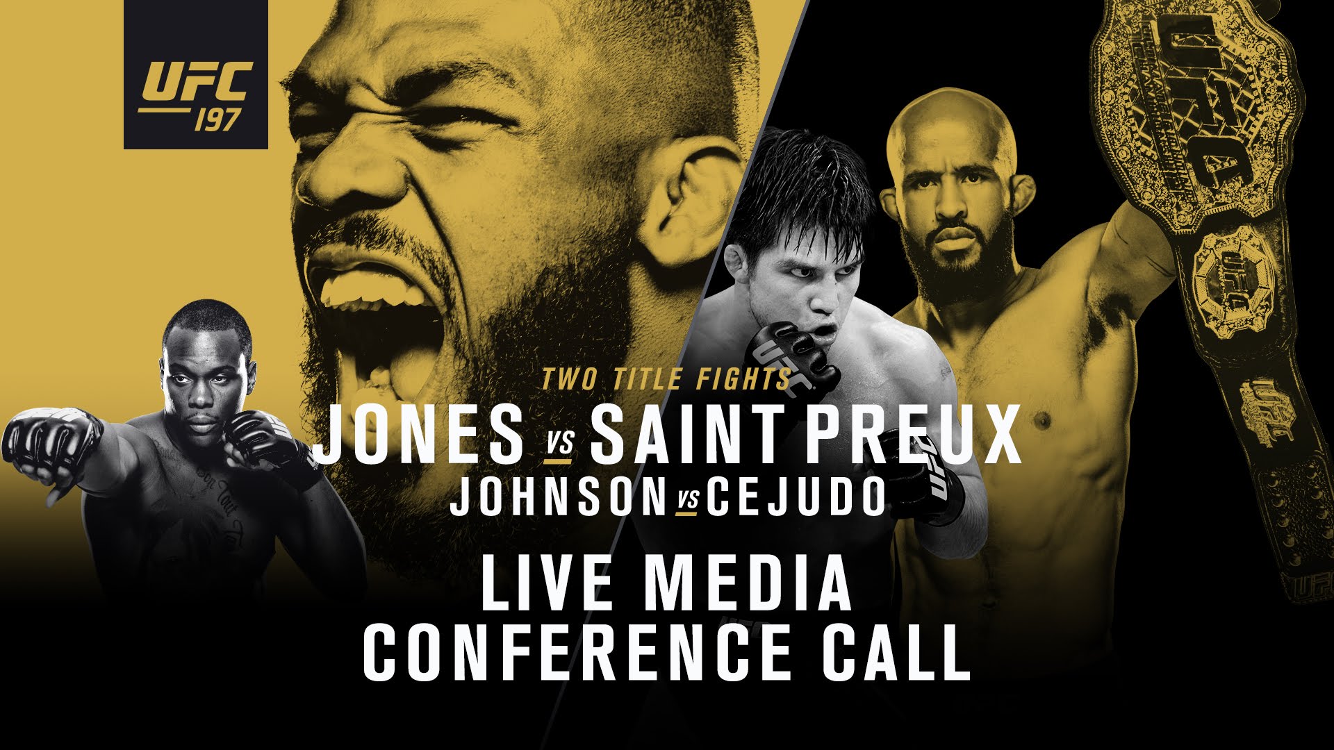 (ПРЕВЬЮ) UFC 197: Джон Джонс - Овинс Сент-Прю, Деметриус Джонсон - Генри Сехудо, Энтони Петтис - Эдсон Барбоза