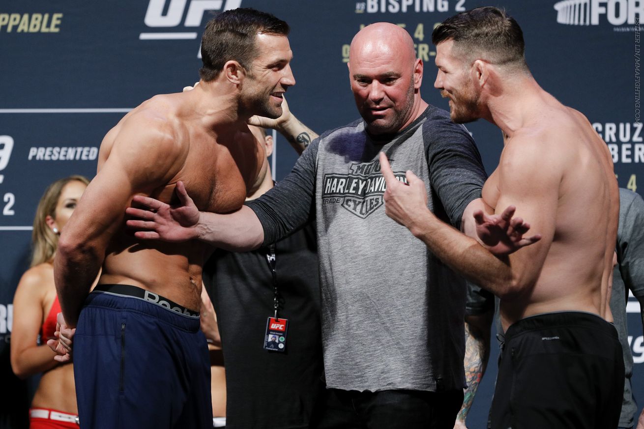 Luke Rockhold at the Gym