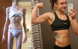 Девушка победила анорексию и стала бойцом MMA