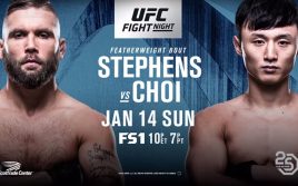 Результаты турнира UFC Fight Night 124: Джереми Стивенс — Ду Хо Чой