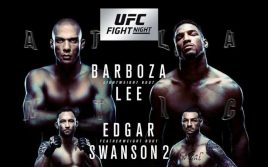 Результаты взвешивания UFC Fight Night 128: Барбоза — Ли