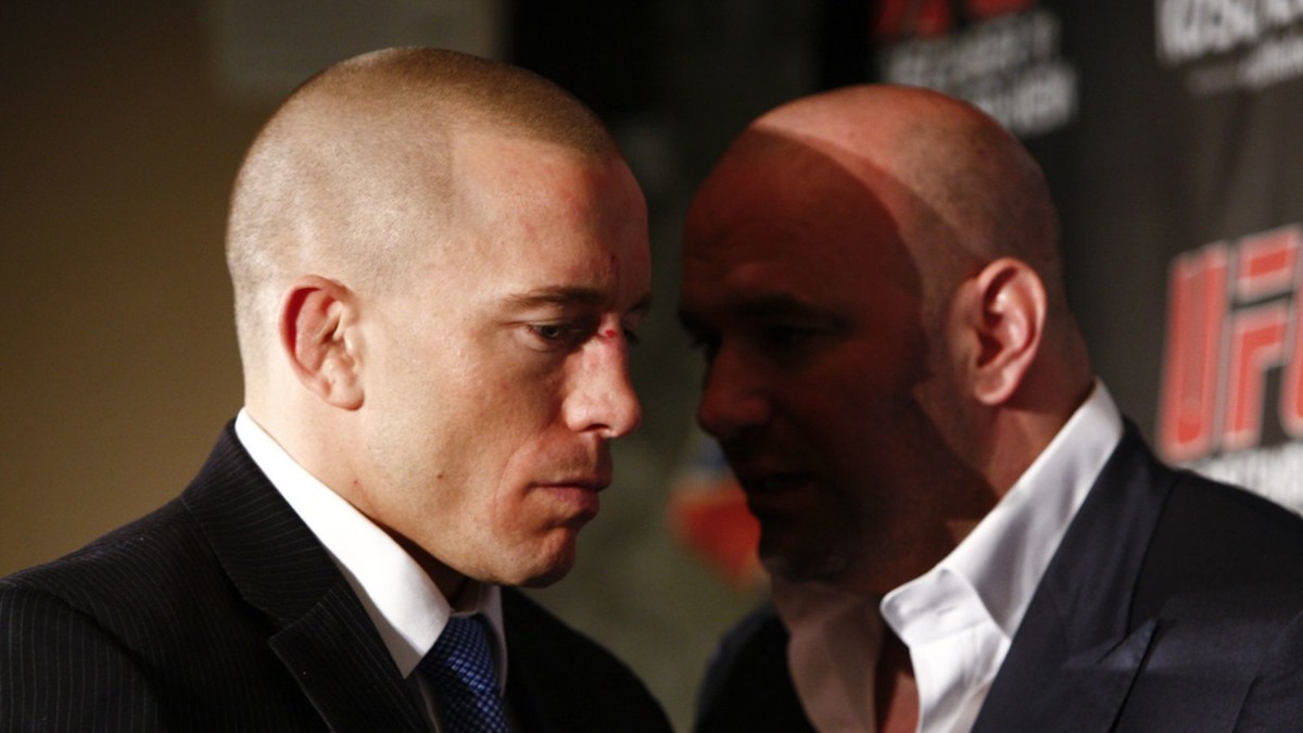 Dana White George St Pierre