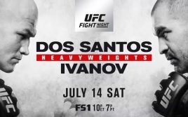 Результаты турнира UFC Fight Night 133: Дос Сантос — Иванов