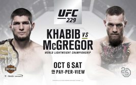 Смотреть онлайн бой "Конор Макгрегор - Хабиб Нурмагомедов". Прямая трансляция UFC 229