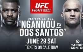 Результаты турнира UFC on ESPN 3: Нганну — Дос Сантос