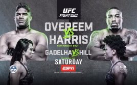 Результаты турнира UFC Fight Night 172: Оверим — Харрис