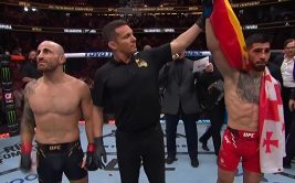 Результаты турнира UFC 298: Александр Волкановски - Илия Топурия